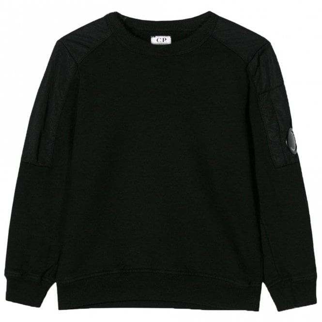 C.P. Company Boys Fleece Sweater Black
