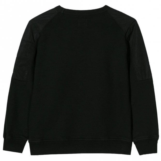 C.P. Company Boys Fleece Sweater Black
