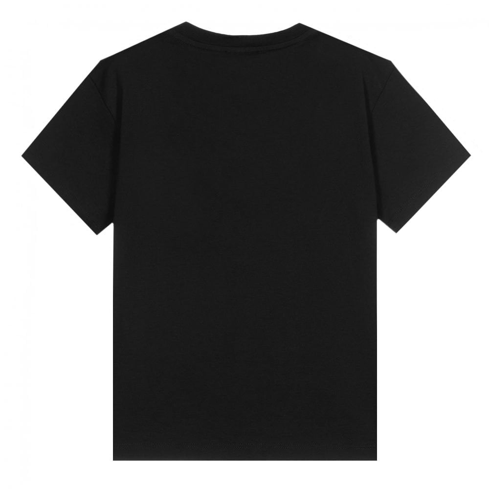 Dolce &amp; Gabbana Boys Graphic Logo T-shirt Black