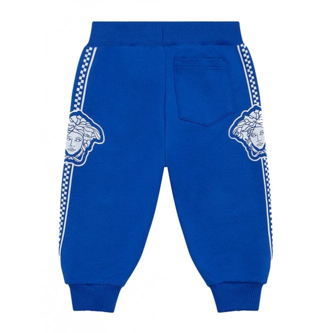 Versace Boys Medusa Joggers Blue