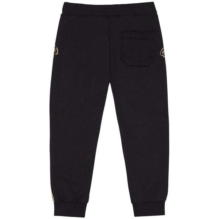 Versace Boys Medusa Joggers Black