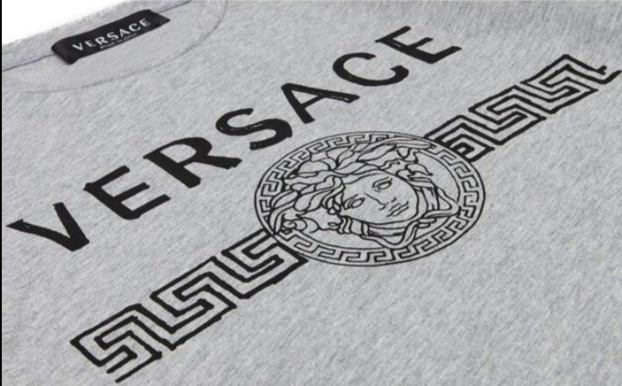 Versace Boys Grey Medusa t-shirt