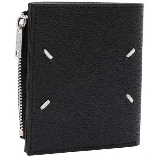 Maison Margiela Men&#39;s Zip Wallet Black
