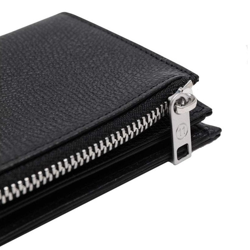 Maison Margiela Men&#39;s Zip Wallet Black