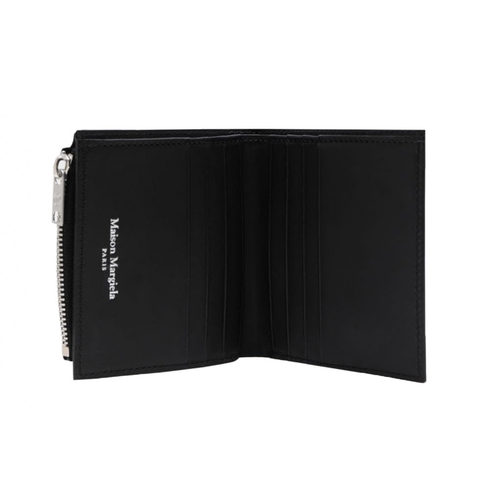 Maison Margiela Men&#39;s Zip Wallet Black