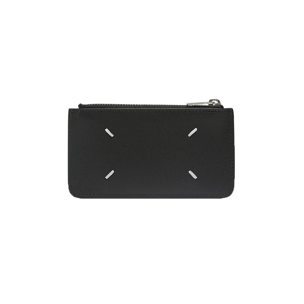 Maison Margiela Men&#39;s Leather Coin Wallet Black