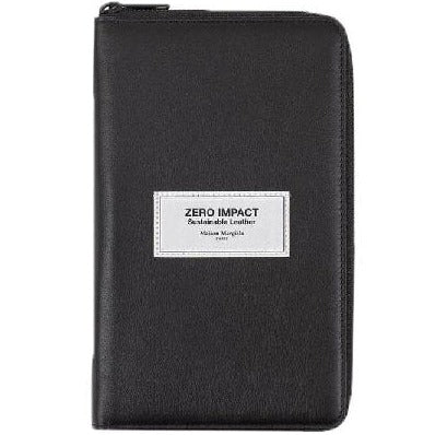 Maison Margiela Men&#39;s Leather 4 Stitch Wallet Black