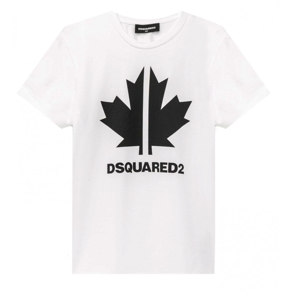 Dsquared2 Boys Cotton T-shirt White