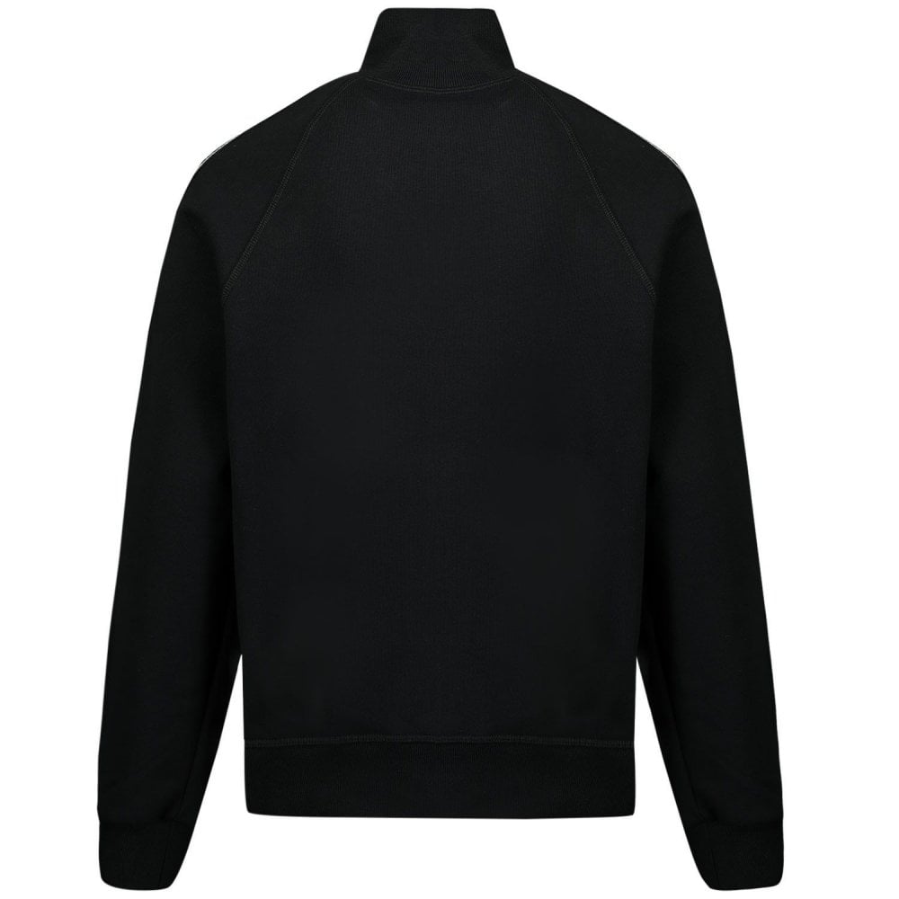 Dsquared2 Boys Taped Sleeves Zip Top Black