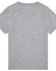 Versace Boys Cotton T-Shirt Grey