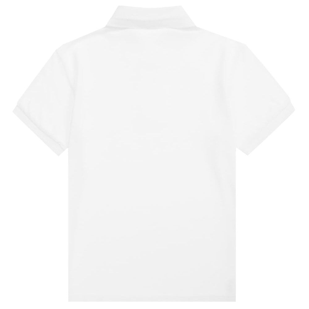 Dolce &amp; Gabbana Boys Cotton Polo White