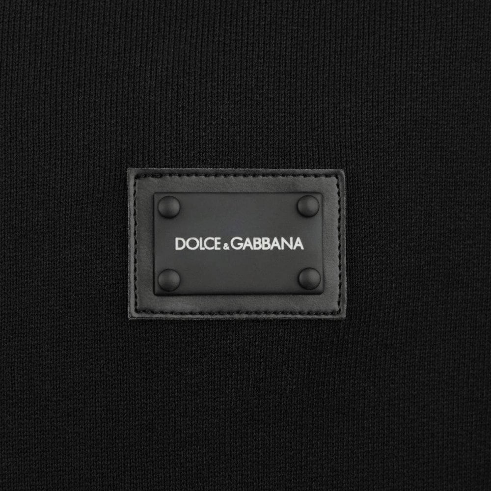 Dolce &amp; Gabbana Boys Zip Hoodie Black