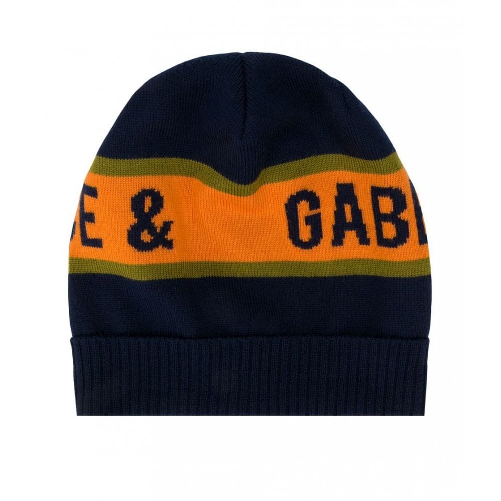 Dolce &amp; Gabbana Boys Wool Hat Navy
