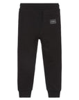 Dolce & Gabbana Boys Logo Joggers Black