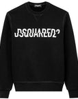 Dsquared2 Boys Split Logo Sweatshirt Black