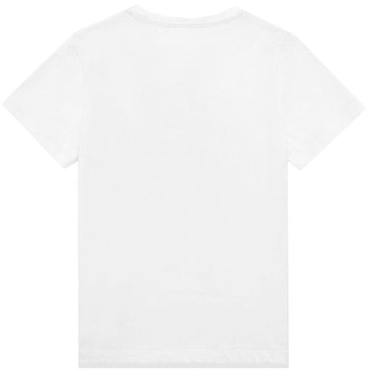 Versace Boys Cotton T-shirt White