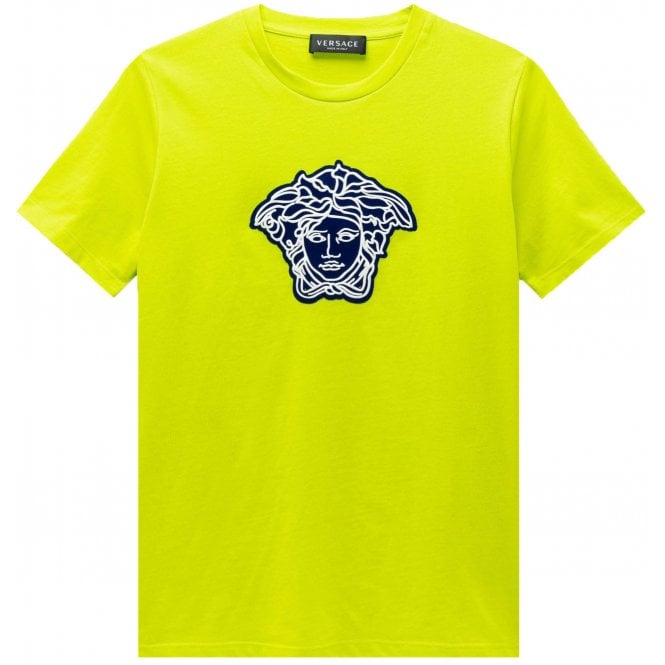 Versace Boys Medusa T-shirt Lime