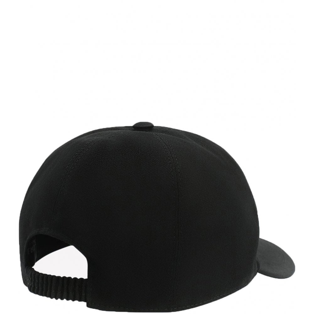 Versace Boys Boys Gold Logo Cap Black