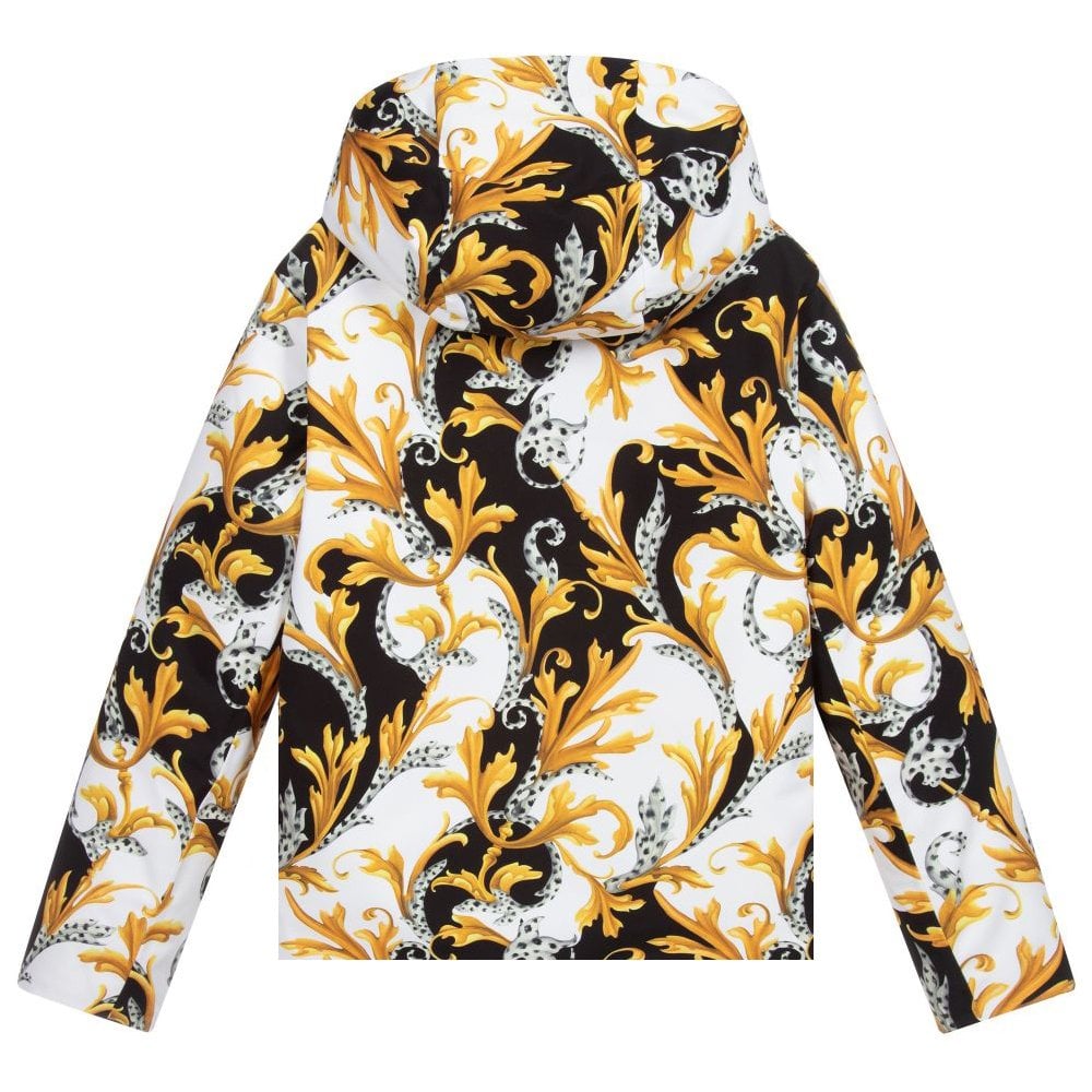 Versace Boys Acanthus Jacket Multi-Coloured
