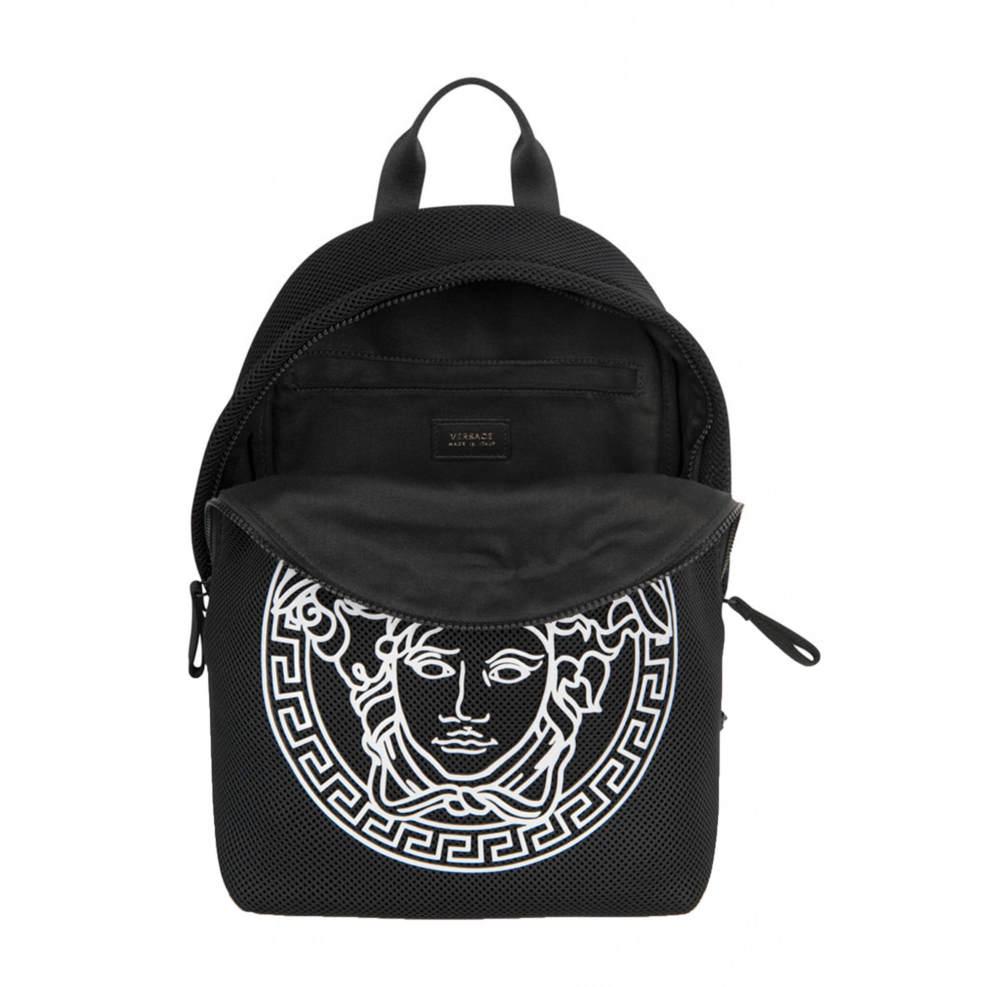 Versace Boys Medusa Head Backpack Black