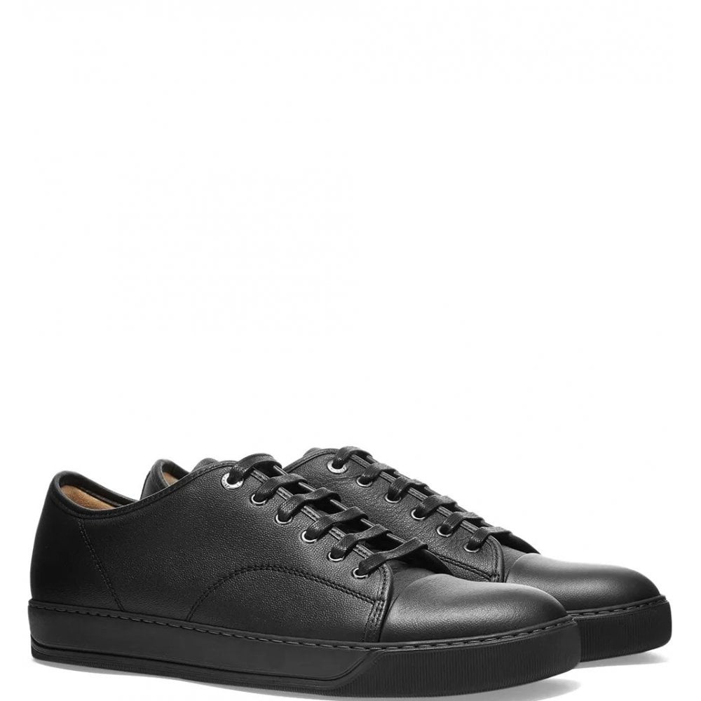 Lanvin Men&#39;s DBBI1 Low Top Trainers Black