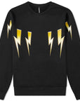 Neil Barrett Men's Thunderbolt Sweater Black
