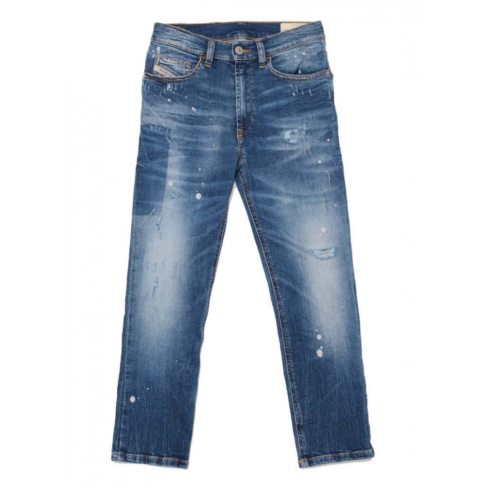 Diesel Boys eetar tapered Jeans Blue