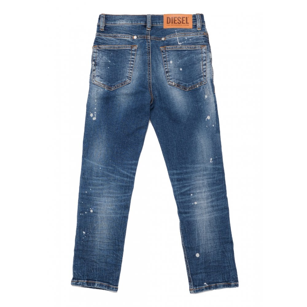 Diesel Boys eetar tapered Jeans Blue