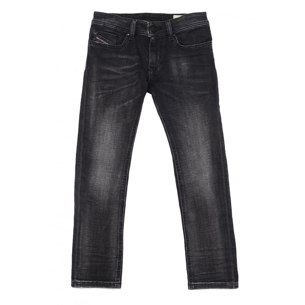 Diesel Boys Skinny Jeans Grey