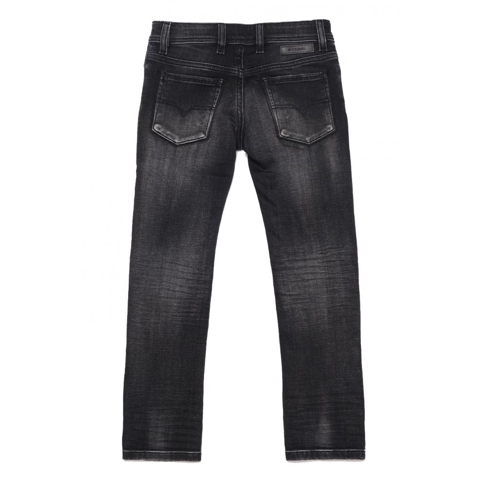 Diesel Boys Skinny Jeans Grey