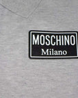 Moschino Boys Logo Polo Grey