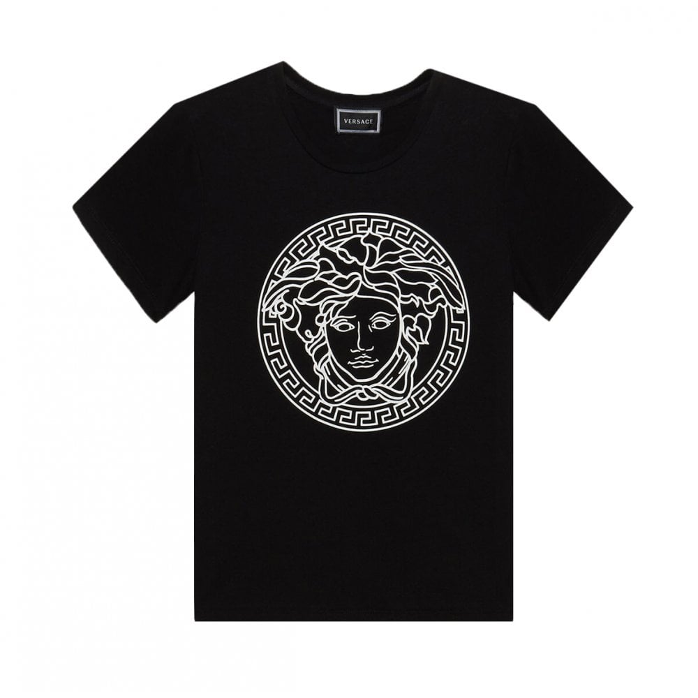 Versace Boys Medusa T-shirt Black