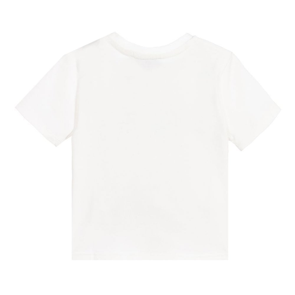 Versace Baby Boys Cotton Logo T-shirt White
