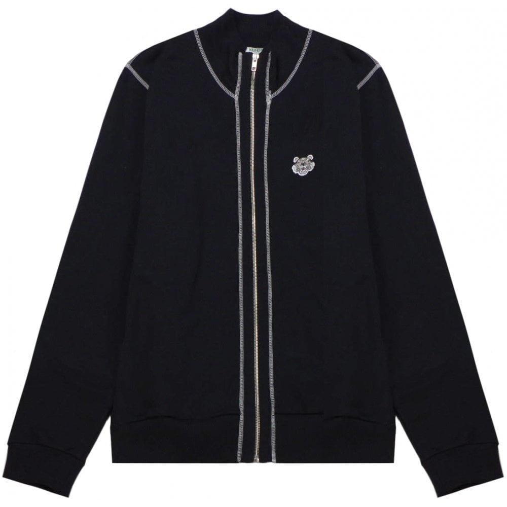 Kenzo Men&#39;s Tiger Cardigan Black