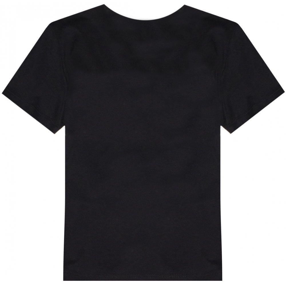 Versace Boys Logo T-shirt Black