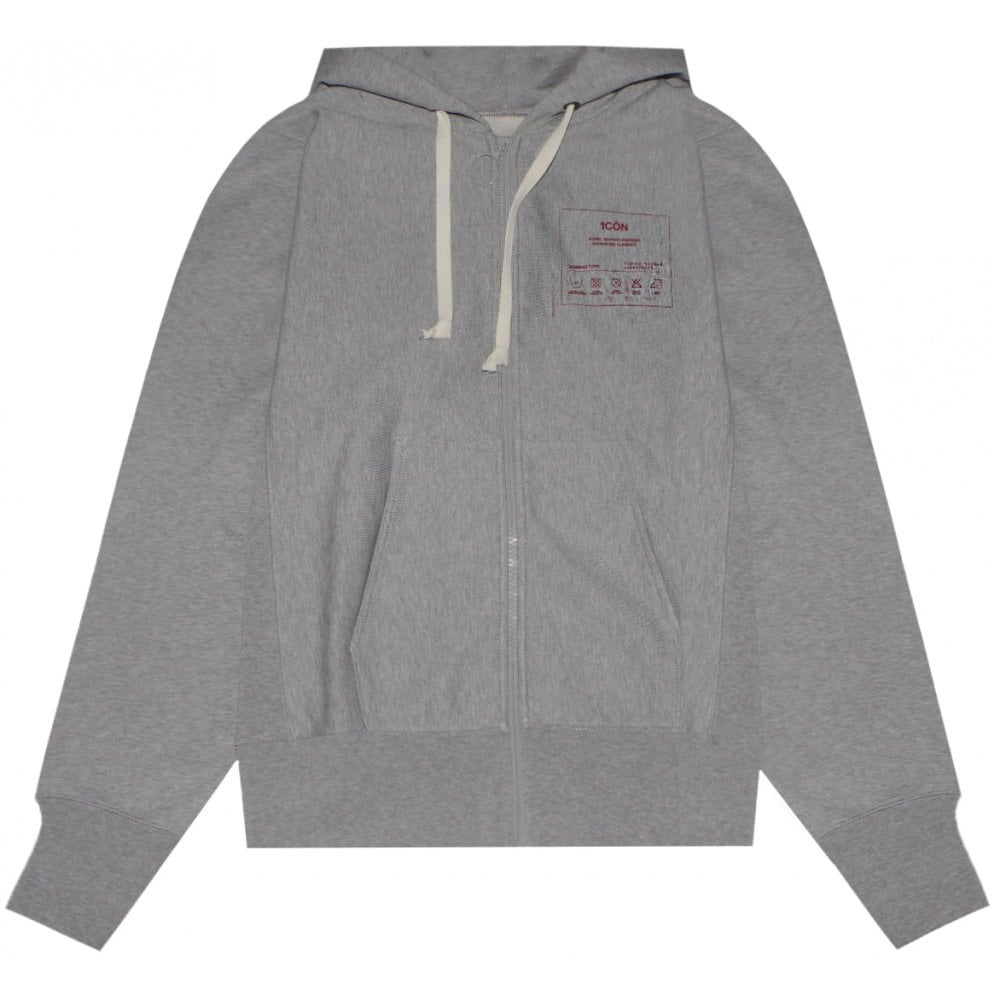 Maison Margiela Men&#39;s Icon Hoodie Grey