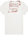 Maison Margiela Men's Scroll Print T-shirt White