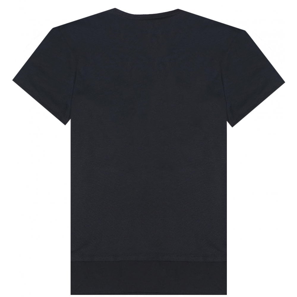Neil Barrett Men&#39;s Pocket Logo T-shirt Black