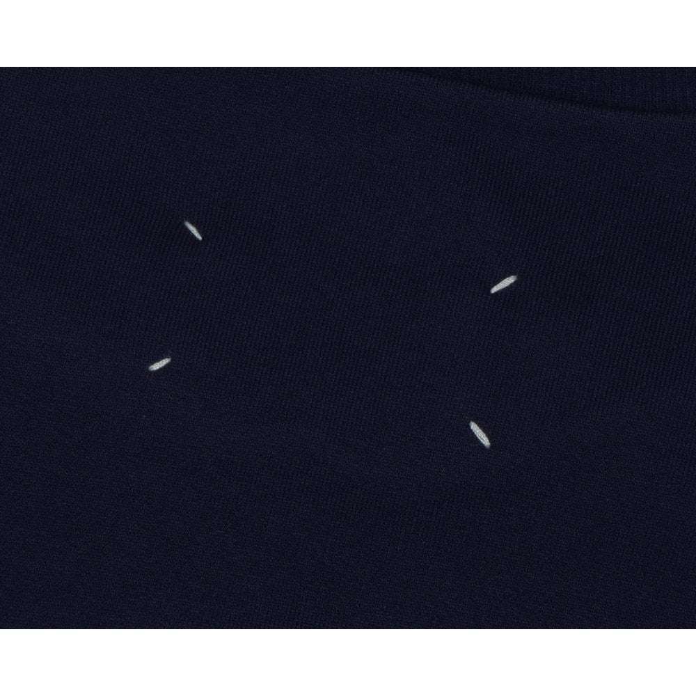 Maison Margiela Men&#39;s Embroidered Sweater Navy