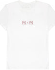 Maison Margiela Men's Logo Print T-shirt White