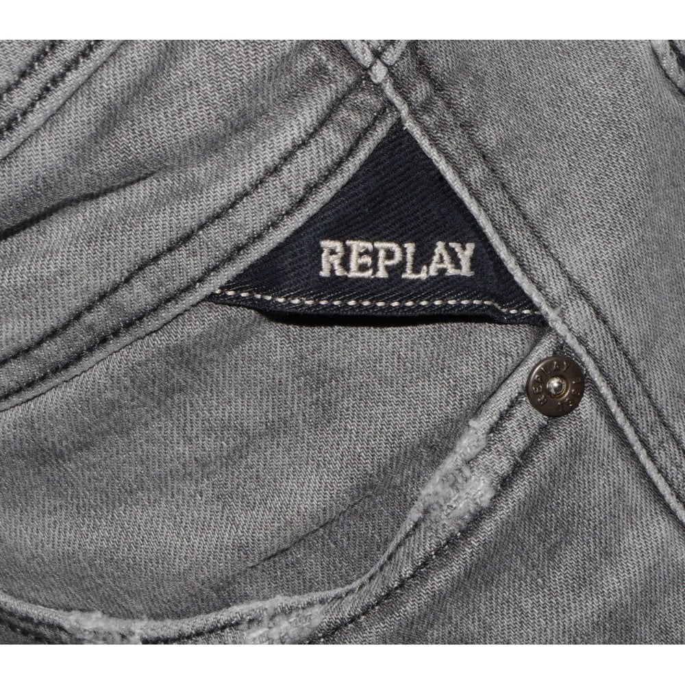 Replay Men&#39;s Anbass Jeans Grey