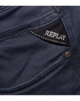 Replay Men's Colour Edition Hyperflex Jeans Navy