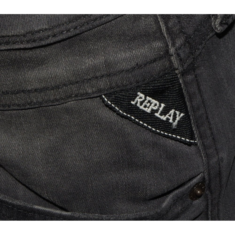 Replay Men&#39;s Hyperflex Jeans Grey