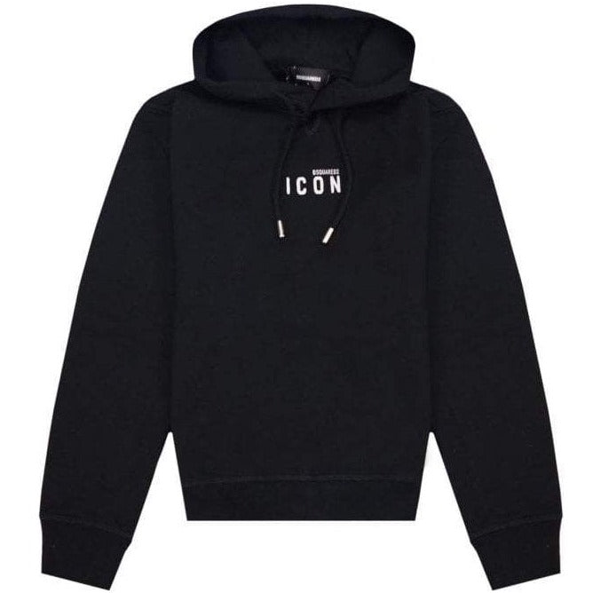 Dsquared2 Men&#39;s ICON Hoodie Black