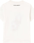 Dolce & Gabbana Baby Boys Camouflage T-Shirt White