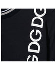 Dolce & Gabbana Boys Long Sleeve T-Shirt Black