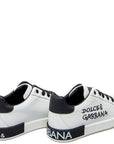Dolce & Gabbana Boys Graphic Logo Print Trainer White