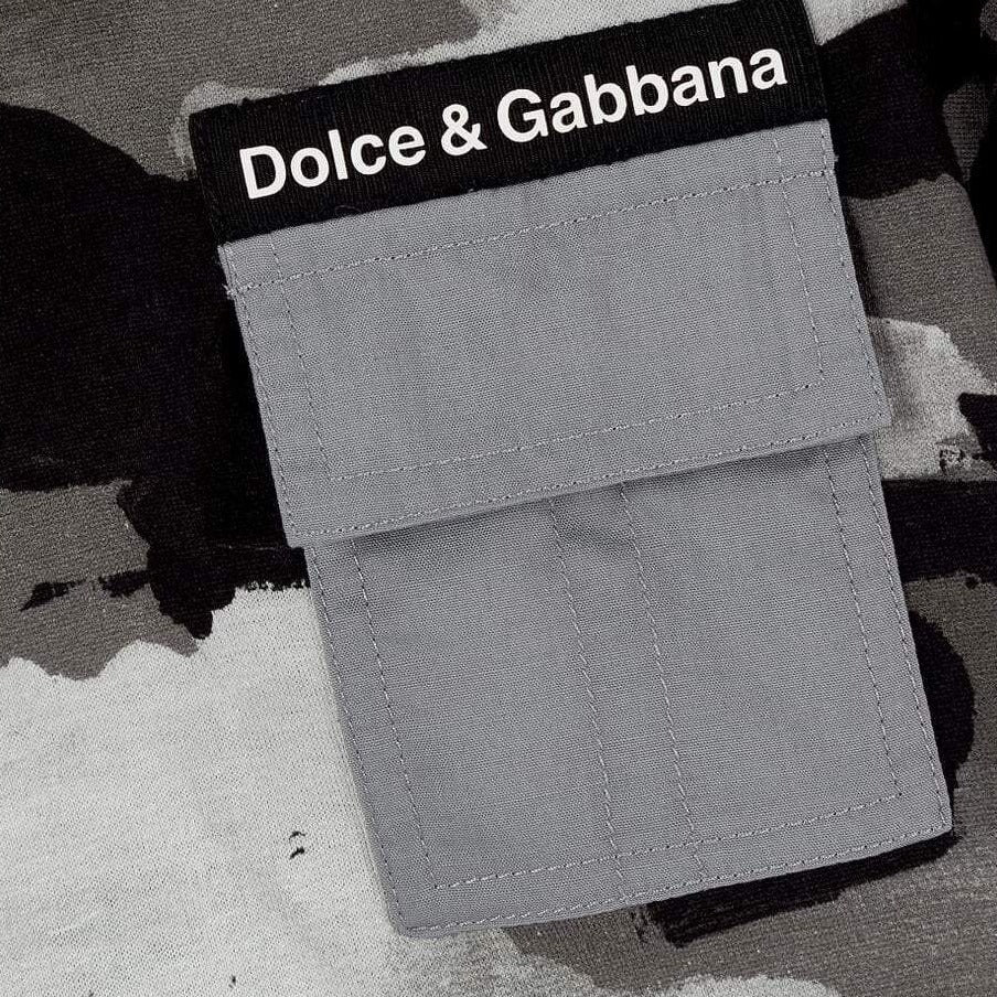 Dolce &amp; Gabbana Baby Boys Camouflage Pocket T-Shirt