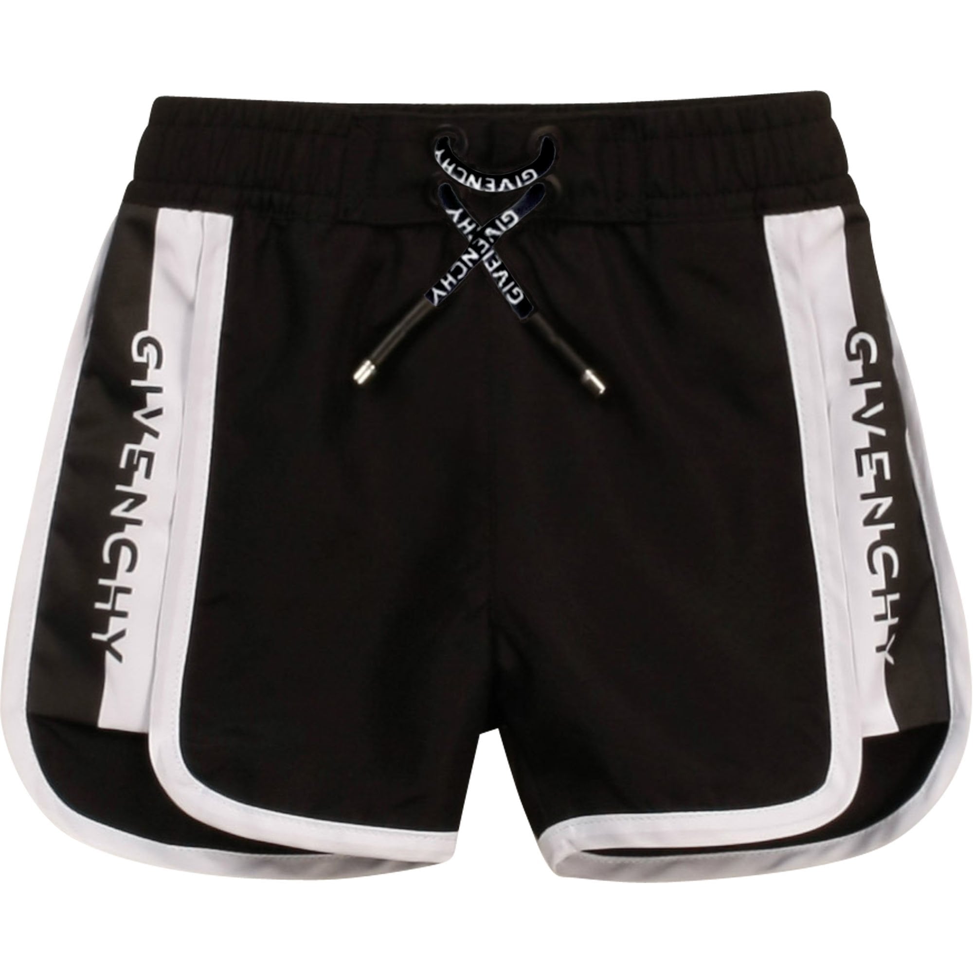Givenchy Baby Boys Side Logo Swimshorts Black