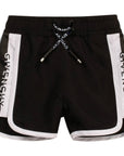 Givenchy Baby Boys Side Logo Swimshorts Black